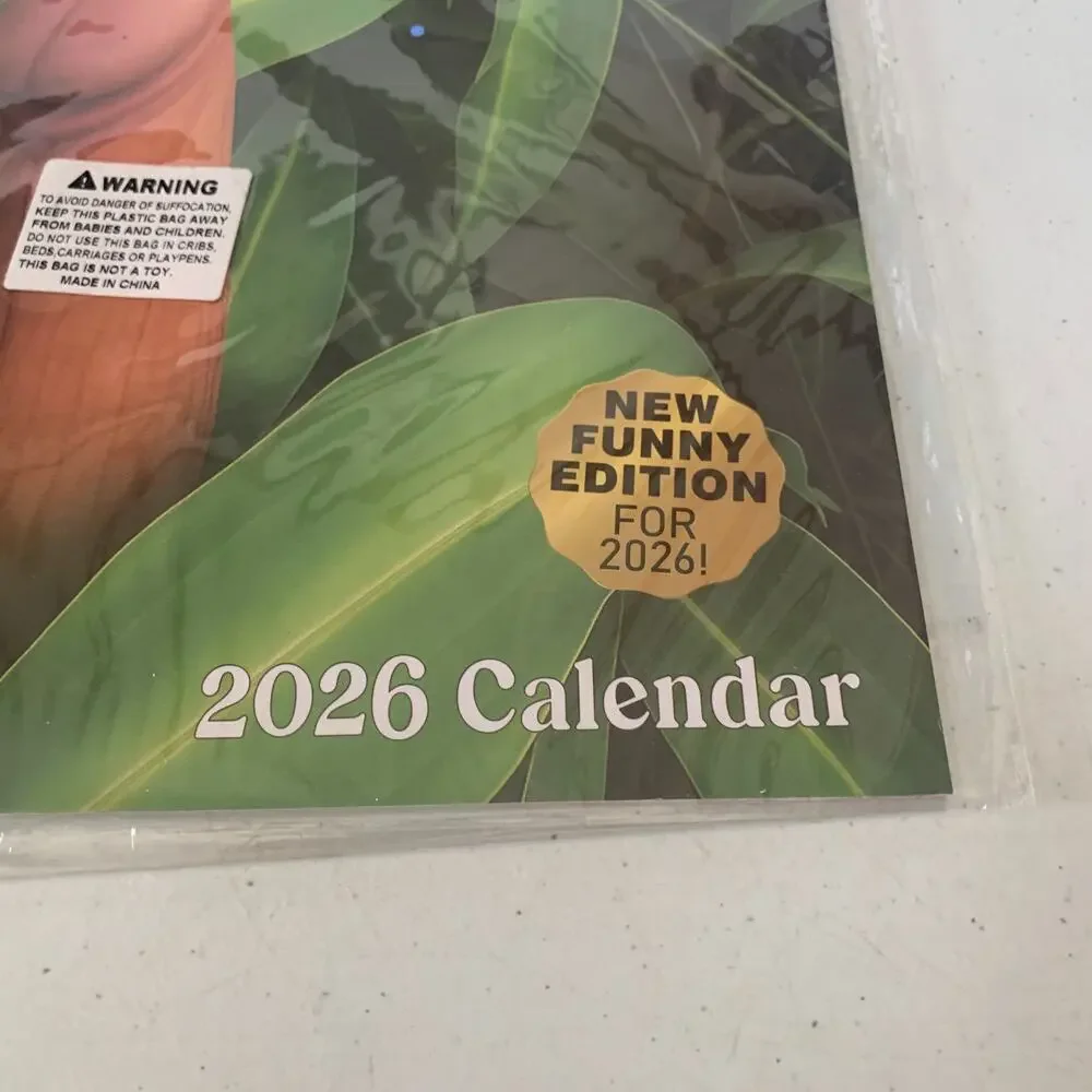 Nature's D'cks Calendar 2026 New Funny Edition Gift, Funny Calendar, Joke